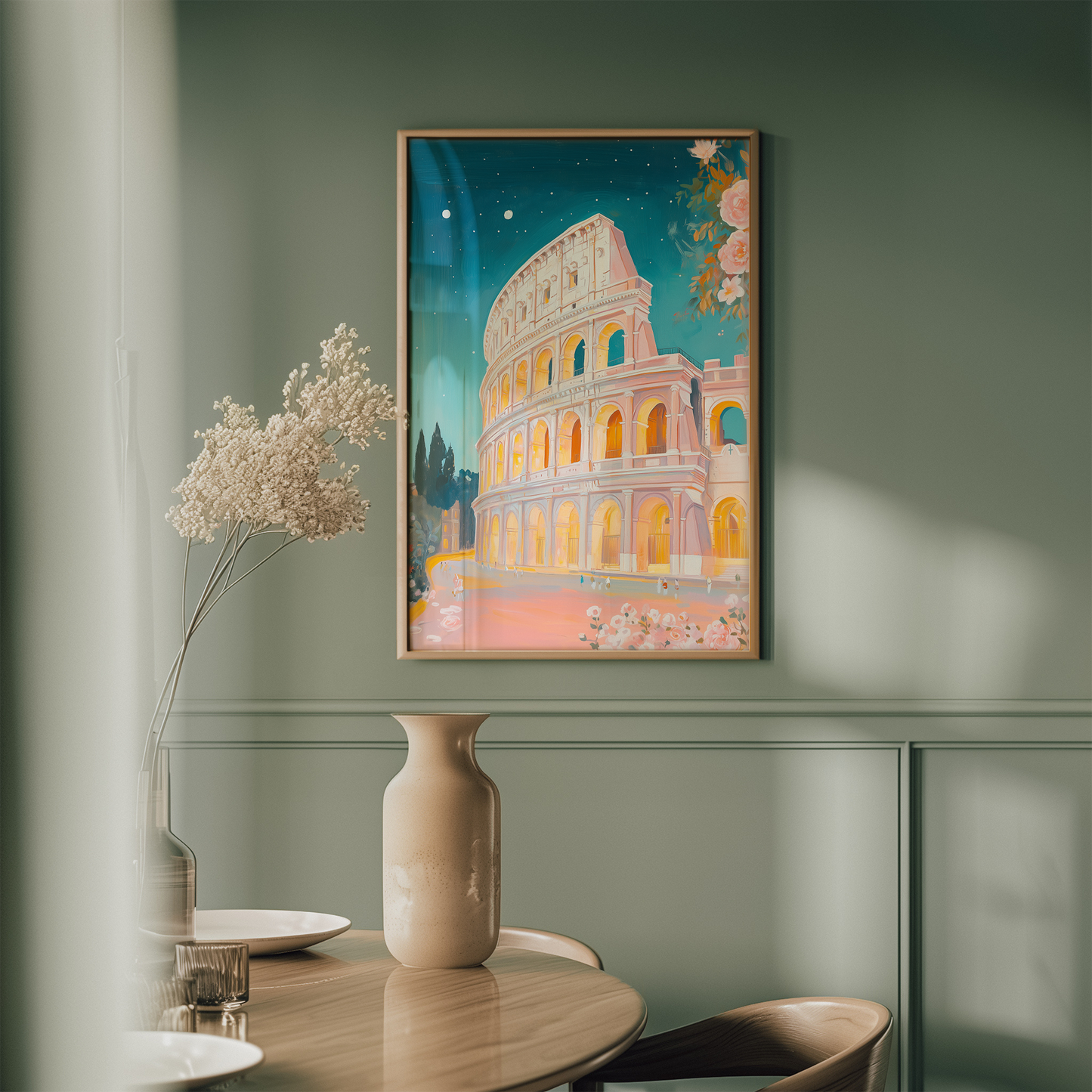 Colosseum Rome Art Print