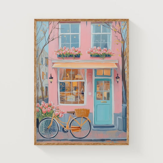 Outside an Amsterdam Bakery
