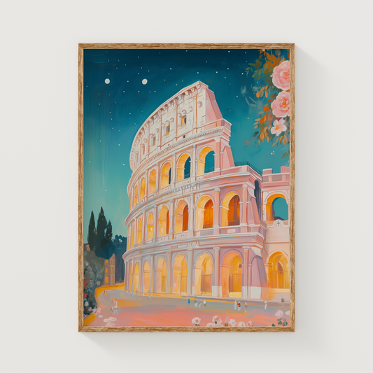 Colosseum Rome Art Print